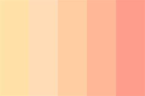 peach fuzz color combination